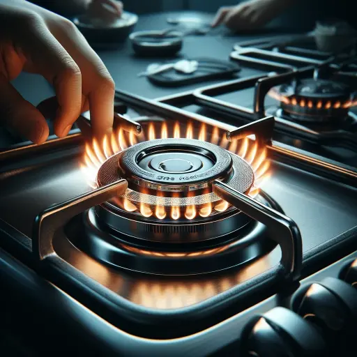 easy to clean gas stove