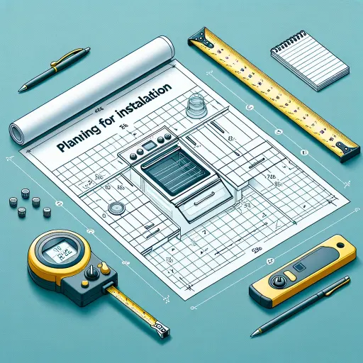 electric stove installation focusing on planning the installation