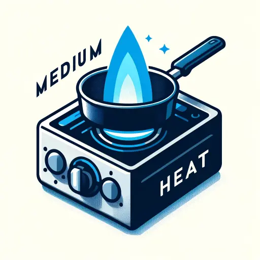 how to maintain medium heat on electric stove