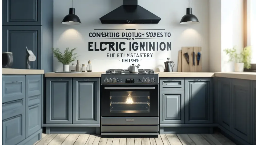 Feature image how to convert pilot light gas stove to electric ignition