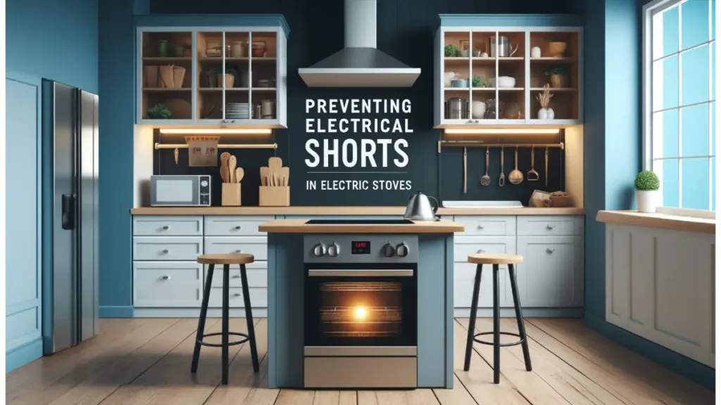 preventing electrical shorts in electric stoves