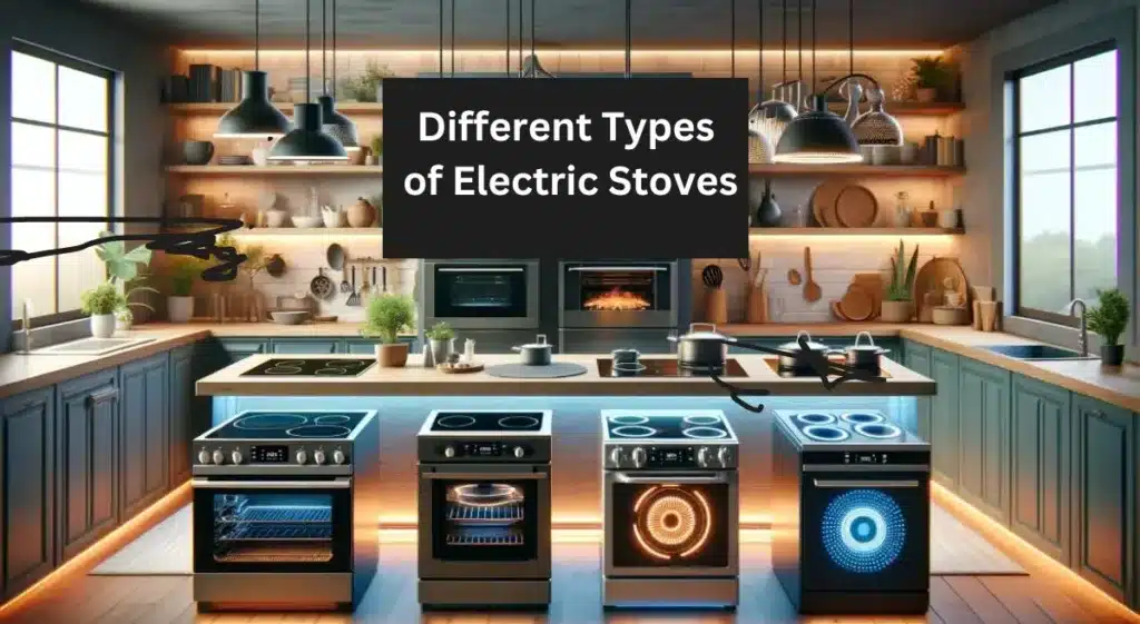 different types of electric stoves