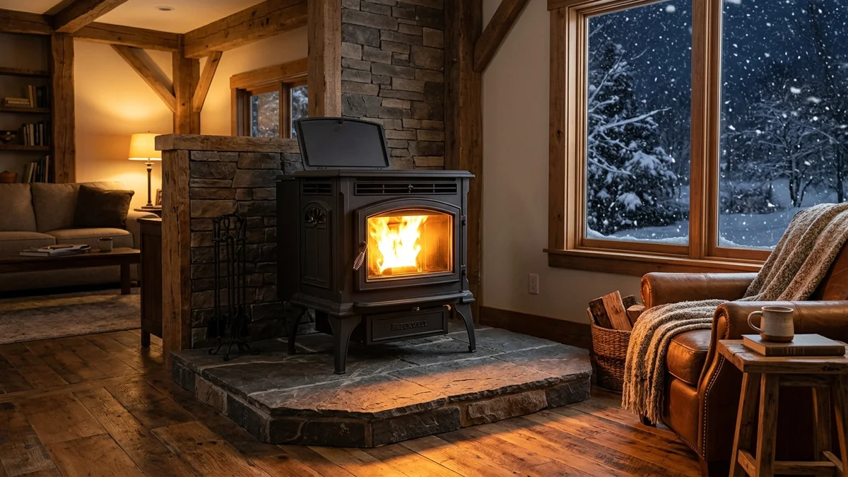 Breckwell Pellet Stove Review: High-Efficiency Biomass Heating & Real-World Reliability