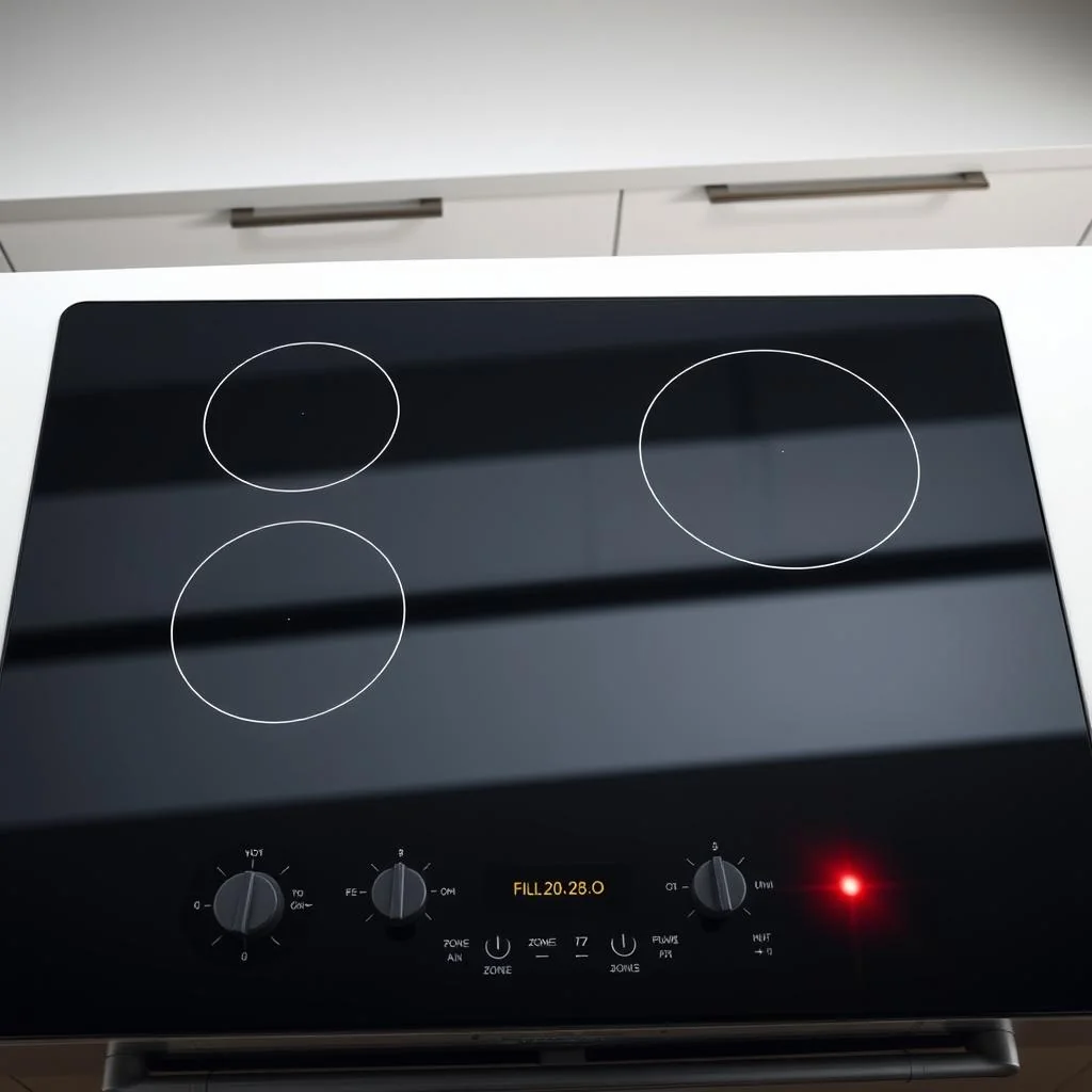 How to Turn Off a Stove: Gas, Electric & Induction 2 smooth-top electric stove with hot surface indicator light illuminated