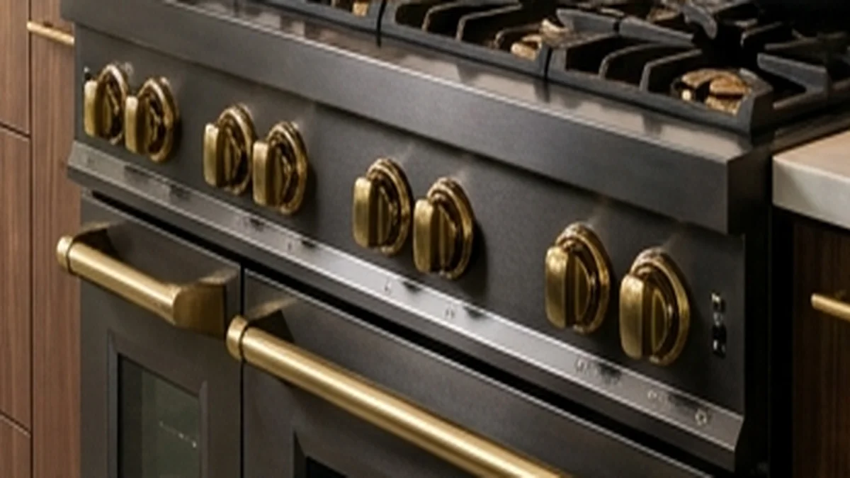 ZLINE Signature Autograph Edition Solid Brass Control Knobs
